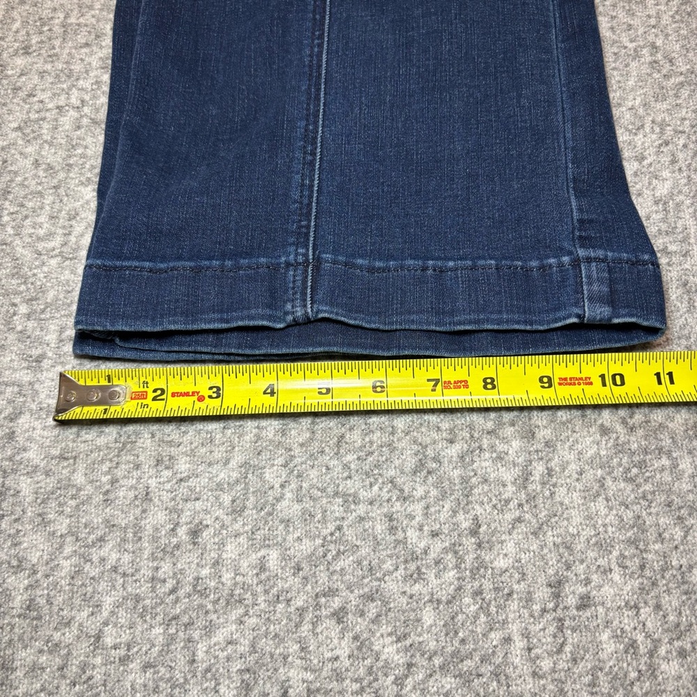 White House Black Market Women’s Extra High Rise Cargo Wide Leg Jeans Size 14 - Picture 12 of 12